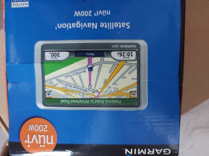 GARMIN NUVI 200W, Satellite Navigation System, new never used