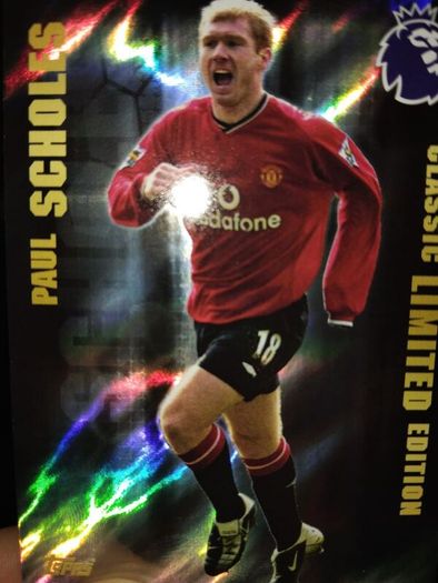 Scholes Topps Trading Card 25/26