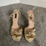 Mango Gold Heels Image 4
