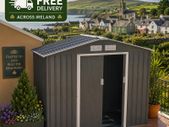 7ft x 4ft  Metal Shed
