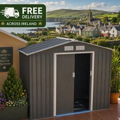 7ft x 4ft  Metal Shed