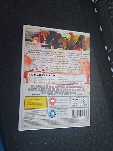 Saw lll DVD