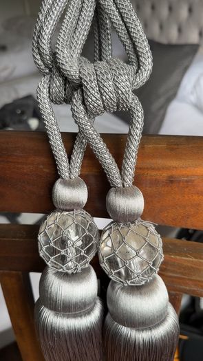 Curtain tie backs