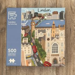 Corner Piece London (by Carla Daly) 500 Piece Jigsaw Puzzle