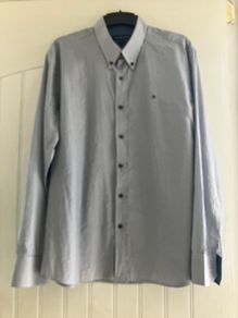 Tommy Hilfiger Men's Shirt Size XL Slim Fit
