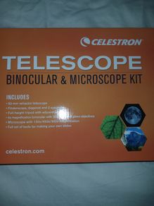Celestron Telescope Binoculars and Microscope Kit