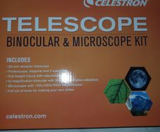 Celestron Telescope Binoculars and Microscope Kit
