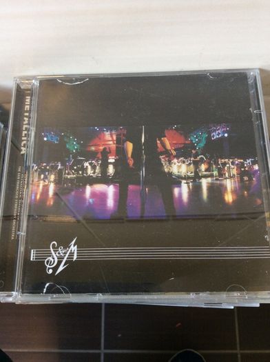 Metallica. S&M Double Album On CD. Metallica With The San Fran Symphony Orchestra.