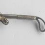 Brooch Riding Crop Silver Image 4