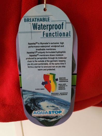 Brand new Wynnster waterproof, windproof and breathable ladies fleece jacket - Size 14