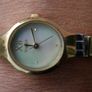 Ladies Timex Two Tone Analog Link Bracelet Quartz Watch - New Battery Image 2