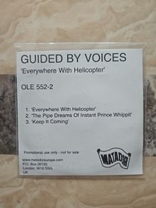 Guided By Voices CDr (Promo) - Everywhere With Helicopter