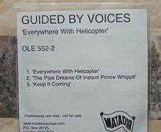 Guided By Voices CDr (Promo) - Everywhere With Helicopter