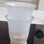 10 Vintage Krosno crystal tumblers Image 8