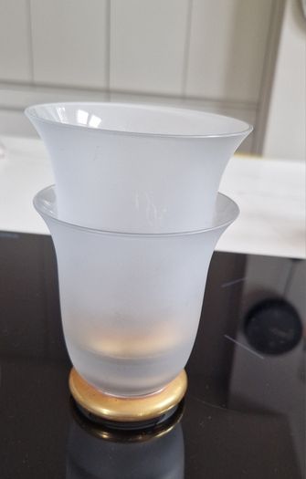 10 Vintage Krosno crystal tumblers