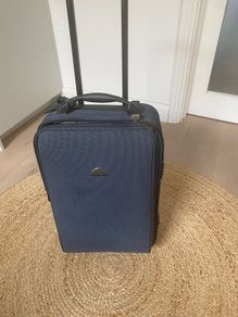 Suitcase on wheels
