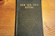 New Sick Call Ritual in Latin and English.A.