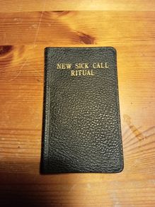 New Sick Call Ritual in Latin and English.A.