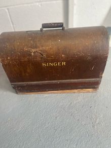Vintage singer sewing machine