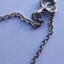 Vintage Sterling Silver925 Disc Charm Anklet Bracelet length 10" - 1,6g Image 5