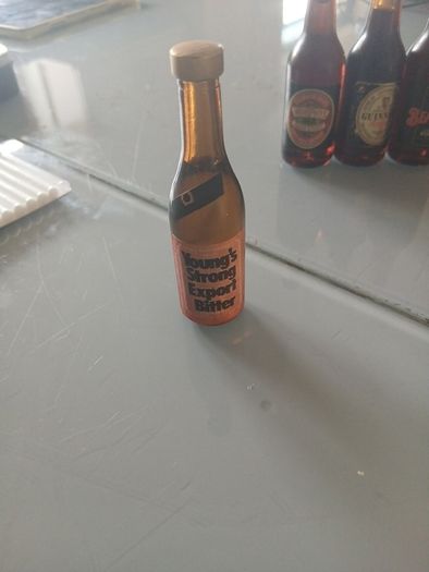 miniature alcohol bottles
