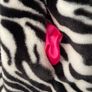 Forever Unique Zebra Print Faux Fur Coat - Size 12 - Like new Image 4