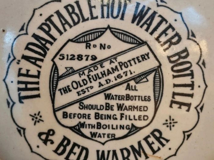 The Old Fulham Pottery bed warmer