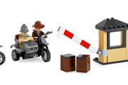 Lego Indiana Jones 7620: Motorcycle chase (2008) 100% Complete (NO BOX)