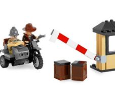 Lego Indiana Jones 7620: Motorcycle chase (2008) 100% Complete (NO BOX)