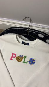 Polo Ralph Lauren Bear Graphic Sweatshirt Kids 12 14Bear Design
