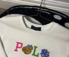 Polo Ralph Lauren Bear Graphic Sweatshirt Kids 12 14Bear Design