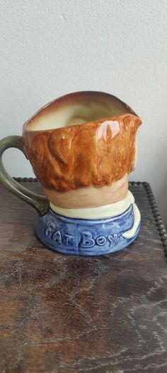 Royal Doulton Fat Boy Character Jug - rare vintage ceramics