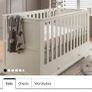 nursery cot/toddler bed & rocking chair Image 4