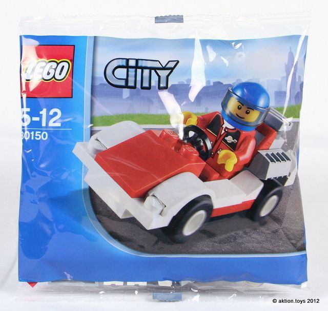 LEGO Polybag New Sealed City 30150 Race Car