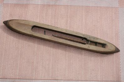 Antique Machine End-Feed Weaving Shuttle
