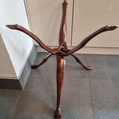 African hard wood Plant Holder