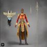 Marvel Legends Black Panther Wakanda Forever  Okoye (Build A Figure Attuma) Image 8