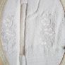BNIB Portuguese Decorative White Towel Set Image 2