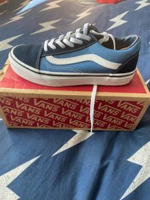 Vans Navy and Blue Suede