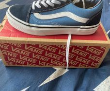 Vans Navy and Blue Suede