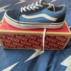 Vans Navy and Blue Suede