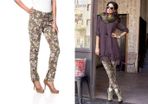 Brand new genuine Aniston skinny jeans with zips size UK14 EUR40/42 Postage included