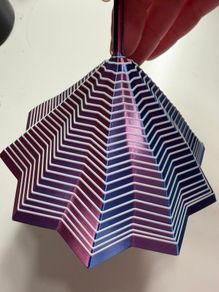 Sensory Articulated Star Fidget Toy Multicolor Geometric ASMR