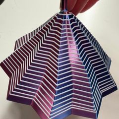Sensory Articulated Star Fidget Toy Multicolor Geometric ASMR