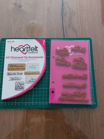 Heartfelt stamps - sentiments