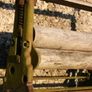 Antique Victorian Iron Mangle - Flower Bed Image 8