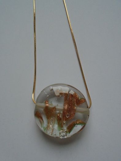 Jewellery, Necklace , Glass pendant, Gift, New