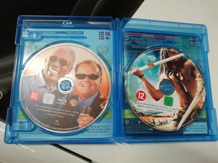 The Bucket List & 10,000 BC Blu-ray DVD