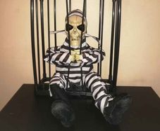 Halloween animated skeleton