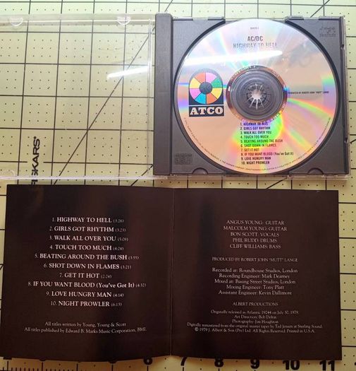 AC/DC remastered cds